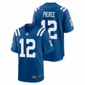 Alec Pierce Indianapolis Colts 2022 NFL Draft Black Game Jersey Men