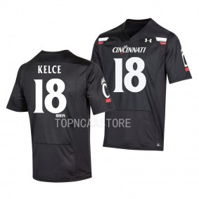 Youth Cincinnati Bearcats Travis Kelce Black Replica Football Jersey